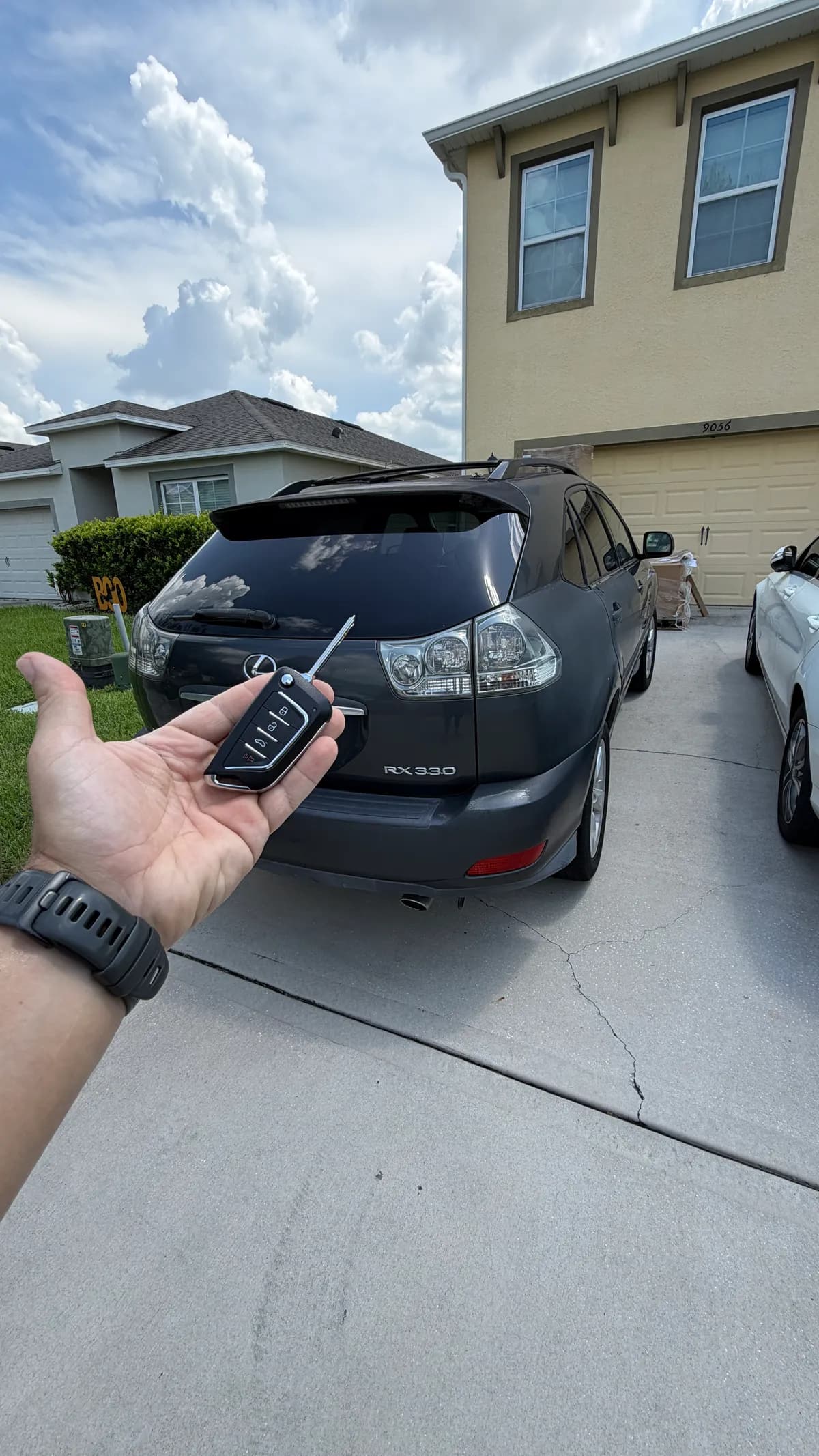 Lost Key on a 2004 Lexus RX330 - Upgraded to a Modern Flip Key in Davenport, FL