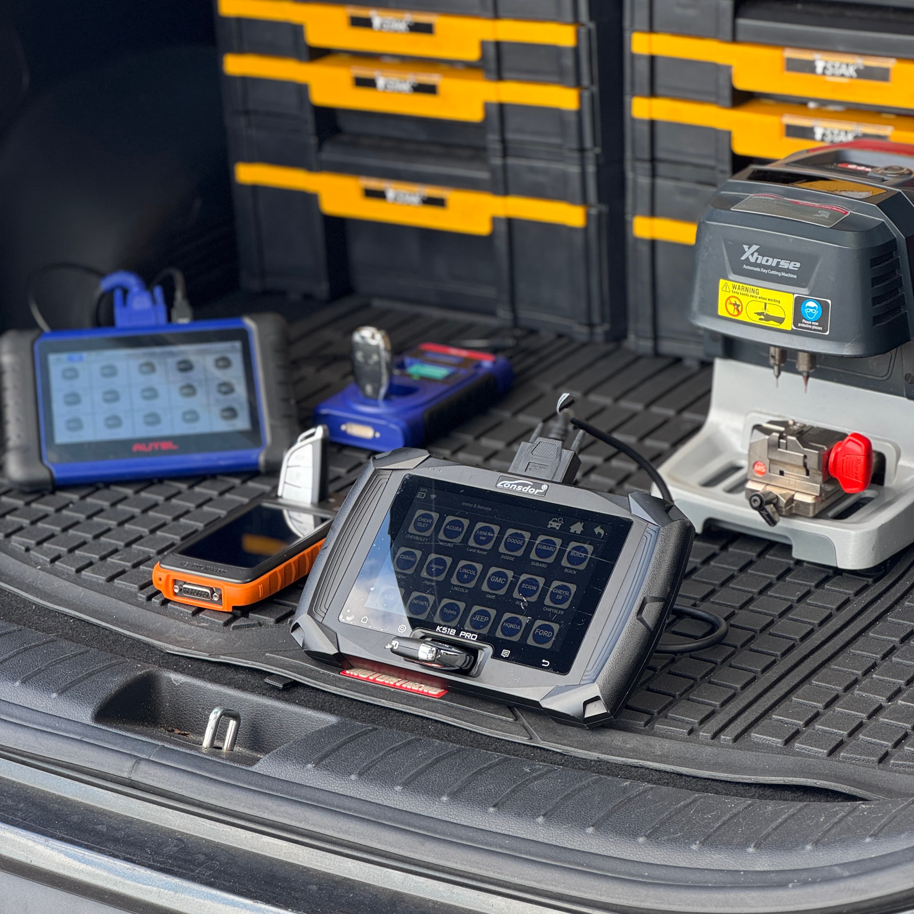 Professional locksmith equipment — Lonsdor and Xhorse key programmers